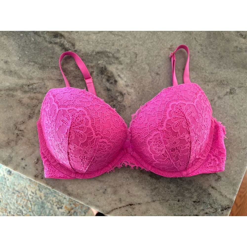 Victoria's Secret Dream Angels Fuschia Padded Push-Up Bra-34D